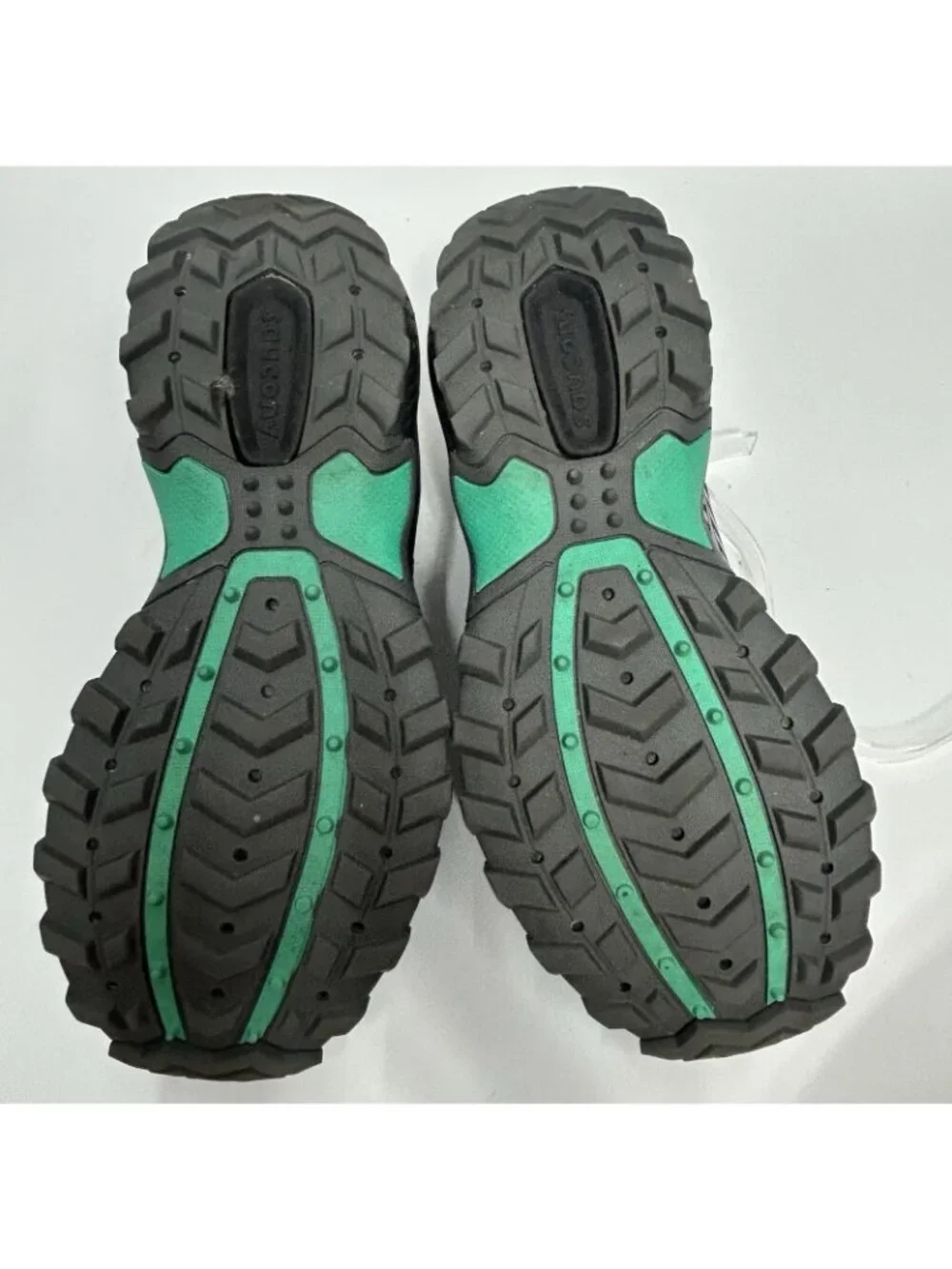 Saucony Excursion TR15 Trail Shoes Womens 9 Black Jade Running Walking Hiking